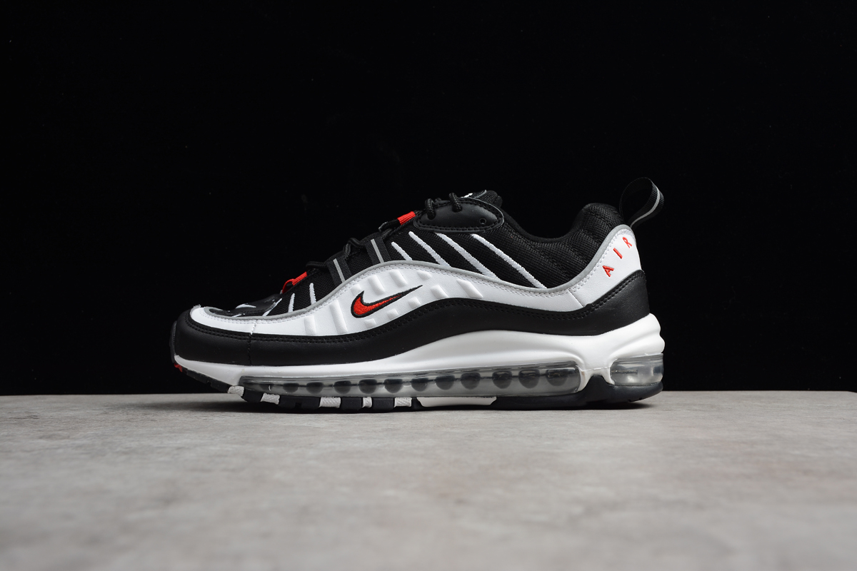 nike air max 98 black and red