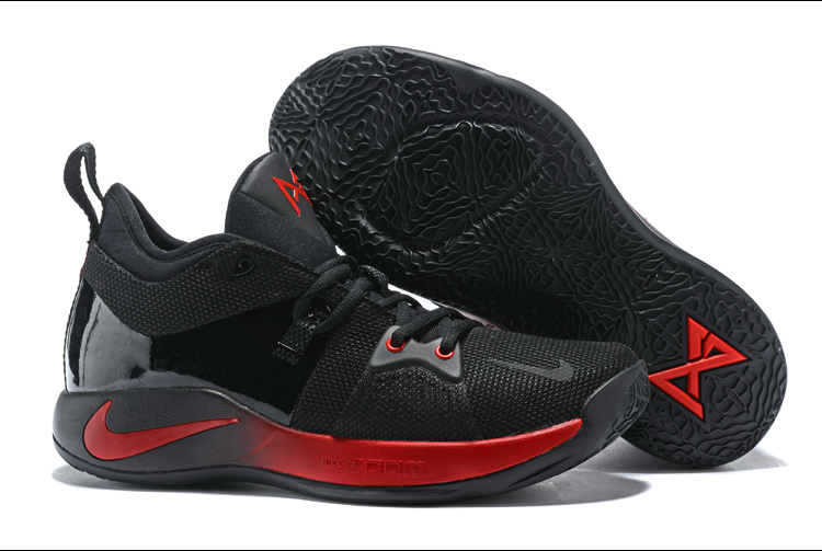 Paul George Nike PG 2 Black/Red Men's Basketball Shoes