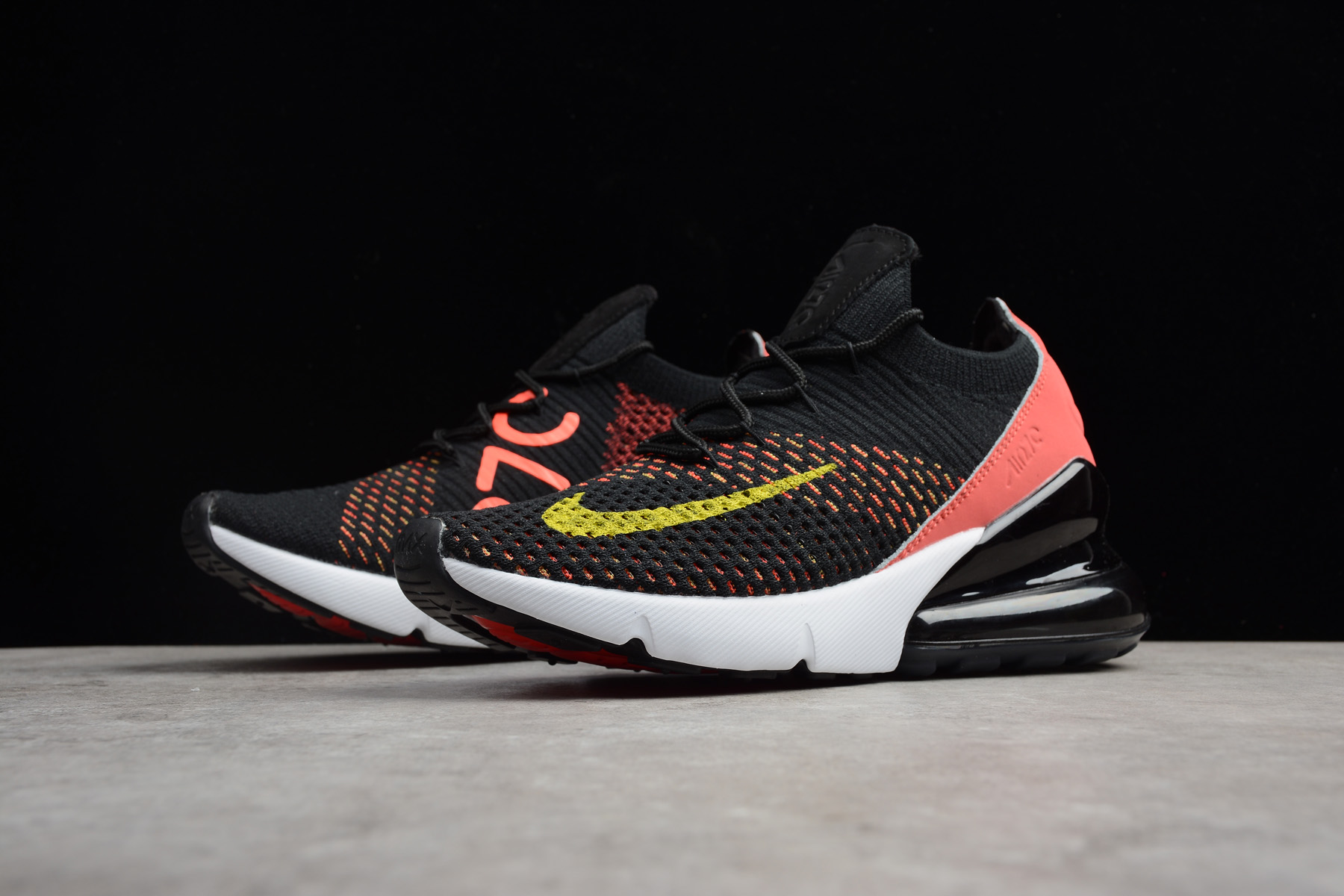 nike air max 270 womens black and red