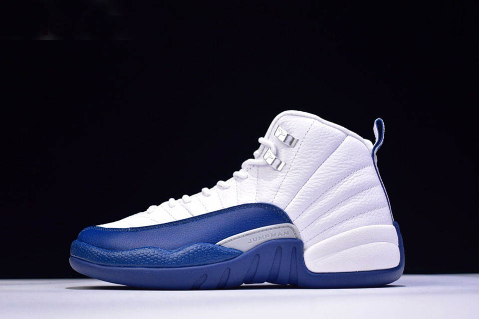 red white and blue jordan 12