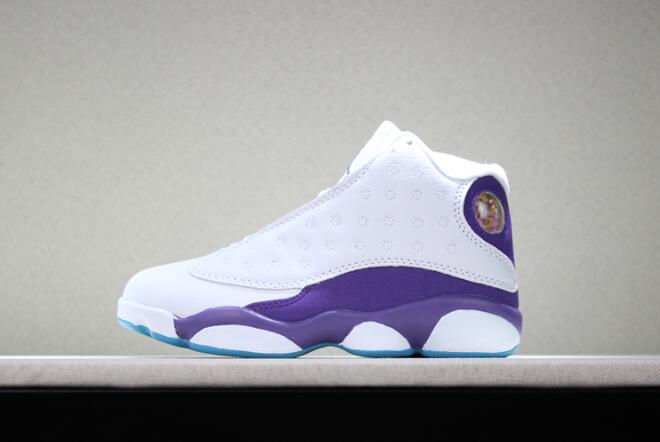 jordan shoes white and purple