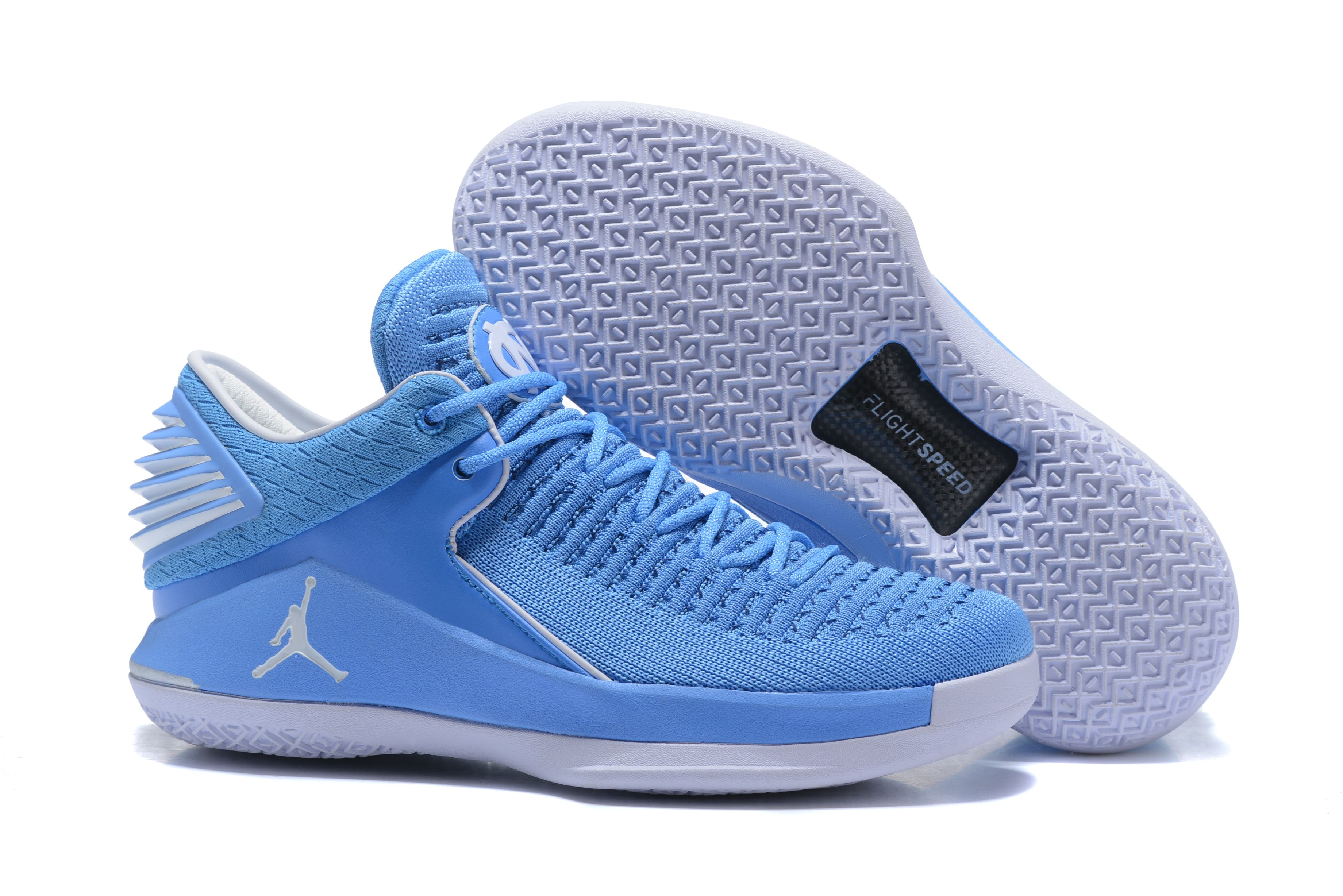 New Air Jordan 32 Low "UNC" University Blue/White Men's Basketball Shoes