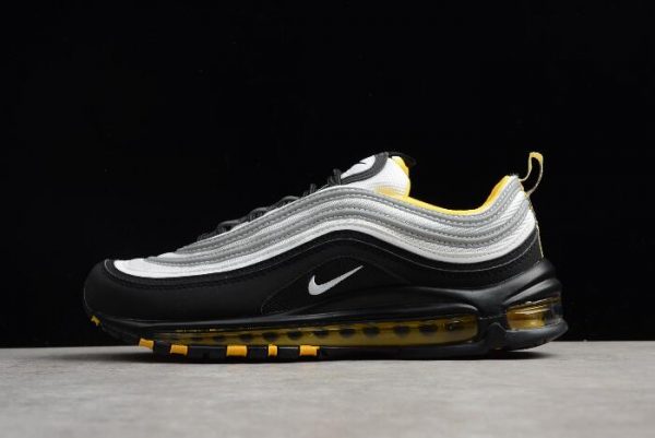 black yellow and white air max 97