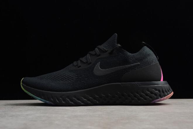 all black epic react flyknit