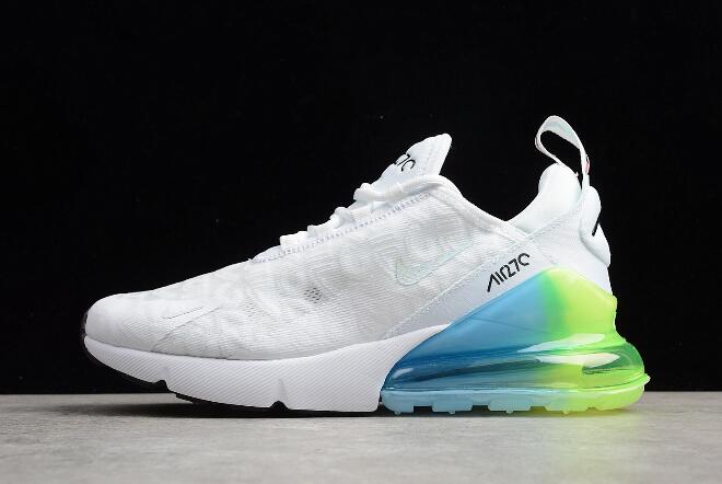 nike air max 270 green and white