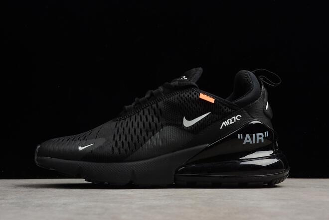 nike air max 270 black running shoes