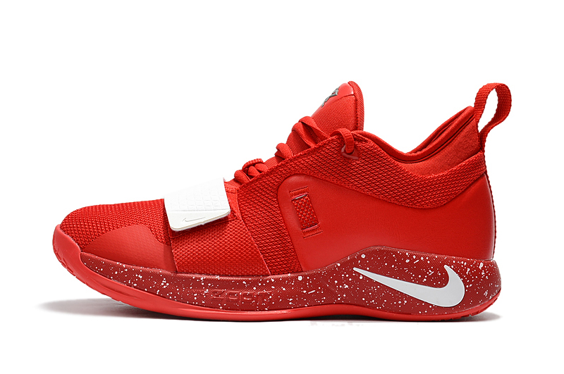 paul george shoes red