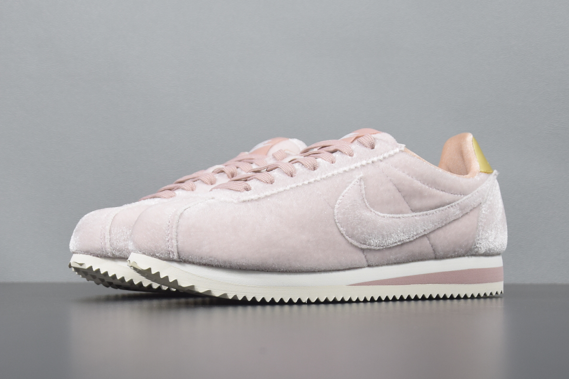 cortez nike pink and gold