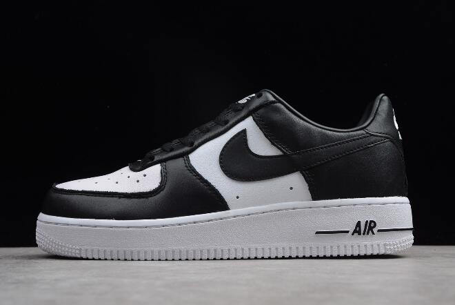 black and white mens air force 1