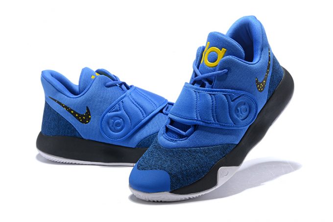 kd blue and yellow shoes