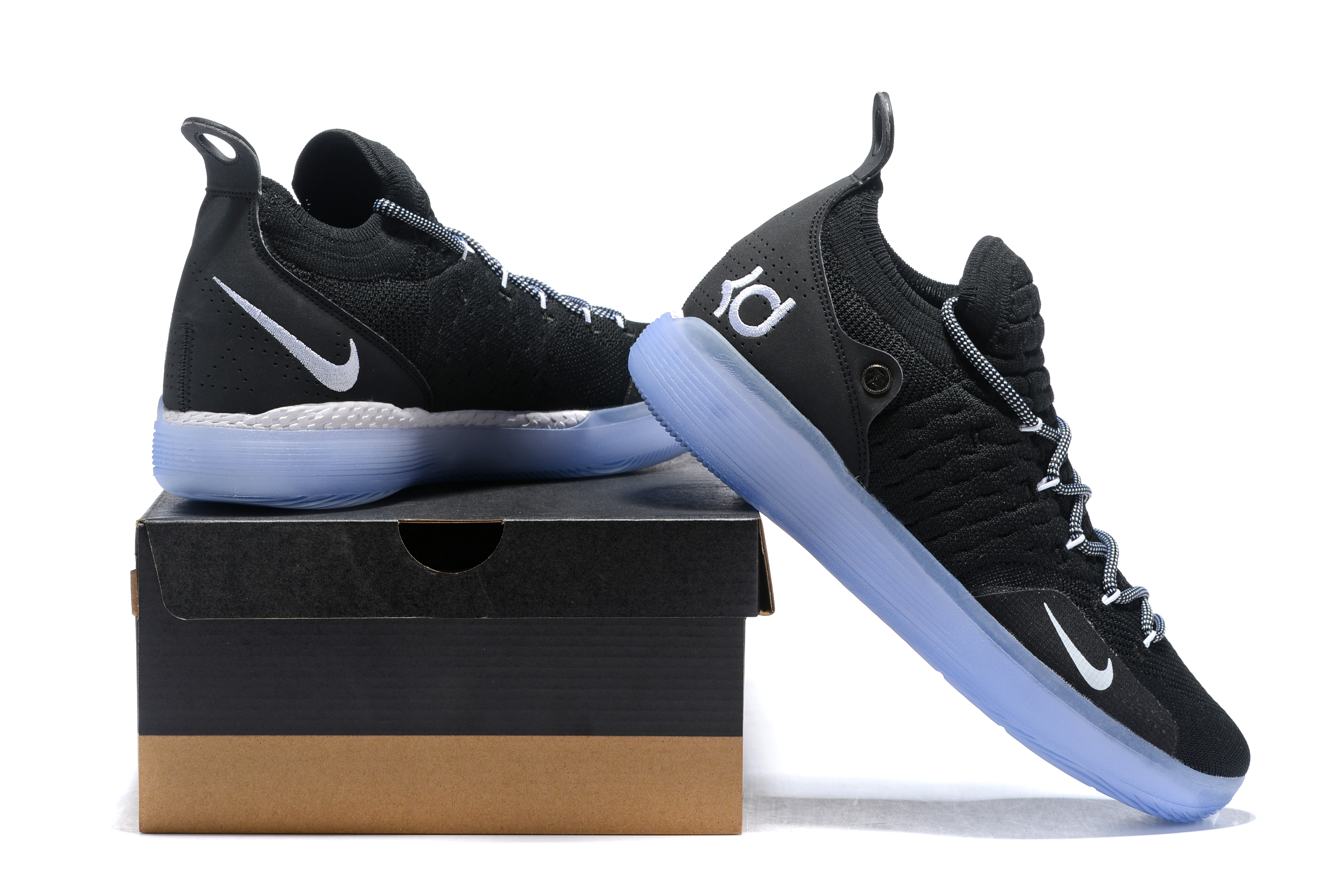 Nike KD 11 Black/White Basketball Shoes 