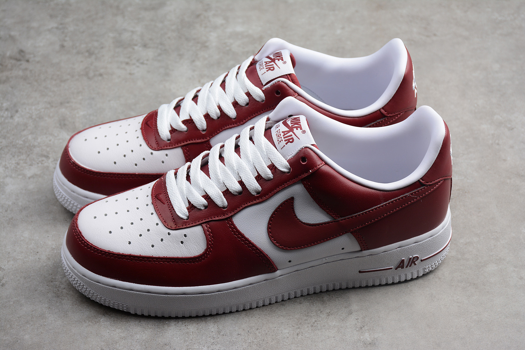 nike air force 1 low team red