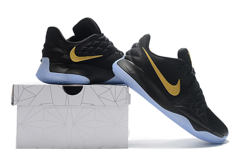 Nike Kyrie 4 Low Black/Metallic Gold For Sale