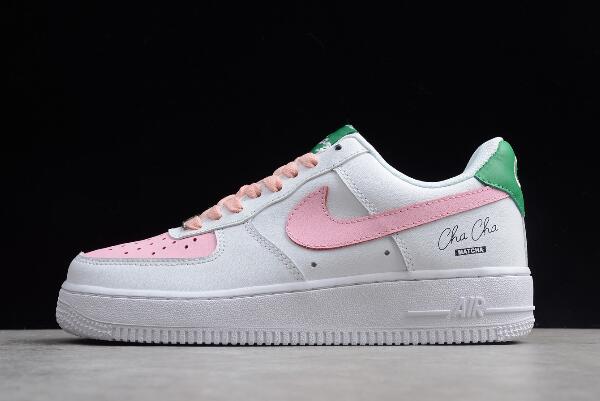 air force 1 green and pink