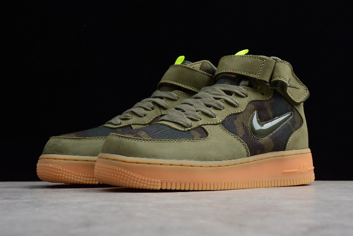 nike air force 1 mid olive