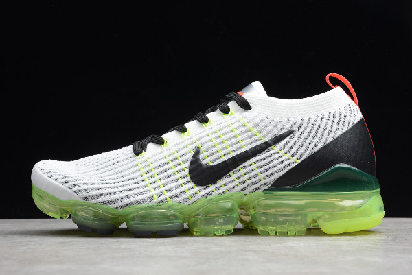 black white and green vapormax