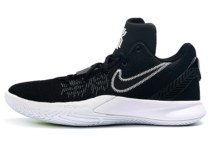 black and white kyrie shoes