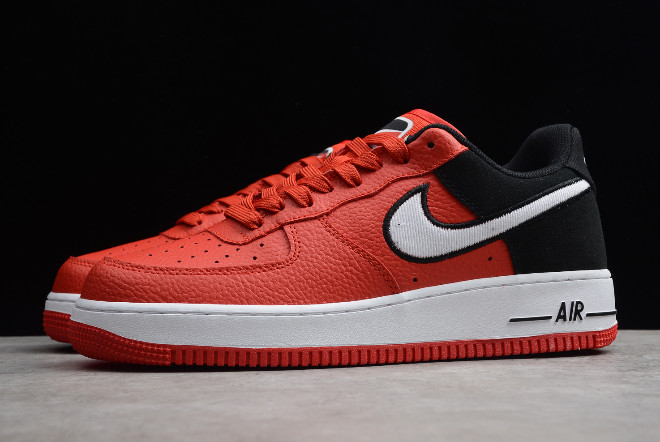 red white and black nike air force 1