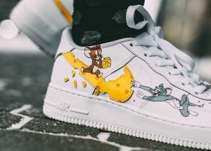 air force 1 tom and jerry custom