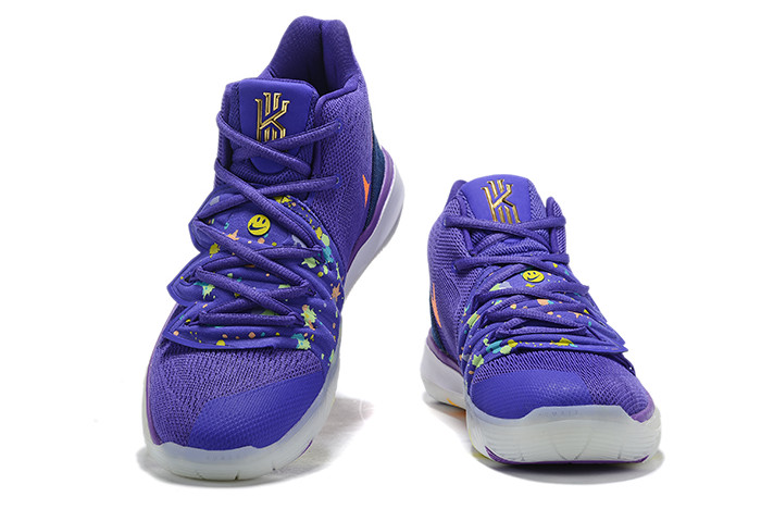 purple kyrie shoes