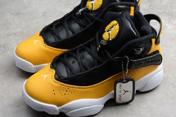 black and yellow 6 rings