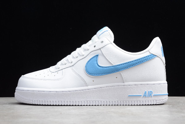 air force 1 white and blue mens