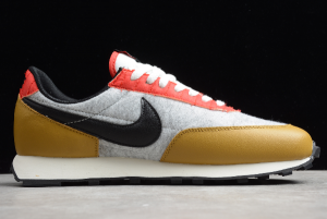 Hot Sell CQ7619-700 Nike Daybreak Gold Suede/Black-University Red-Sail ...