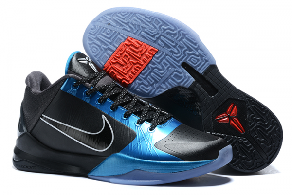Brand New Nike Kobe 5 Protro “The Dark Knight” Black/Blue-Red Men Sneakers