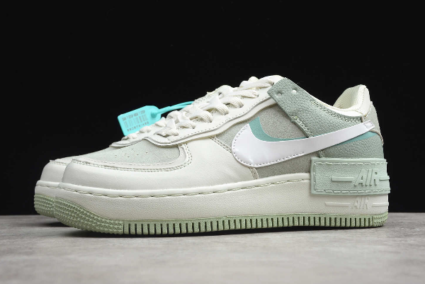 Hot Sell Ladies Nike Air Force 1 Shadow Pistachio Frost CW2655-001