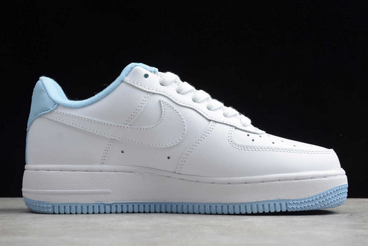nike air force one low white hydrogen blue