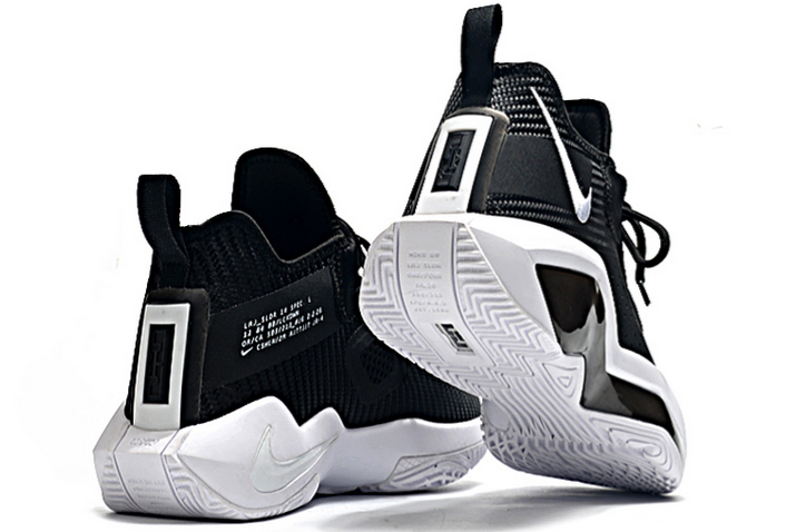 2020 Release Nike LeBron Soldier 14 Black White Outlet Online