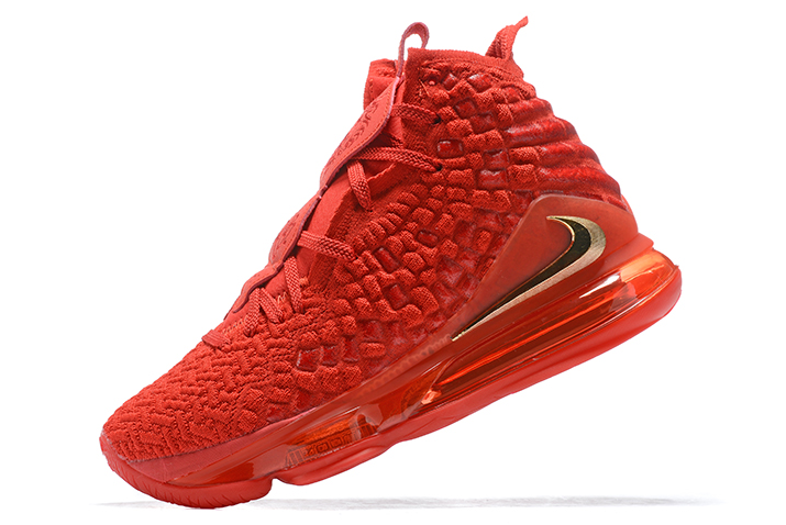 red gold nike shoes