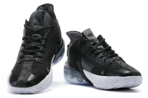 Men’s Jordan React Elevation PF Black/White Basketball Shoes Outlet Online