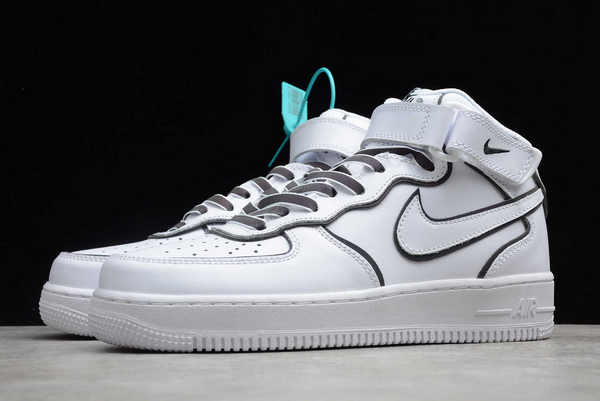 2021 Nike Air Force 1 Vintage Mosaic White Sneakers Hot Sale 368732-810