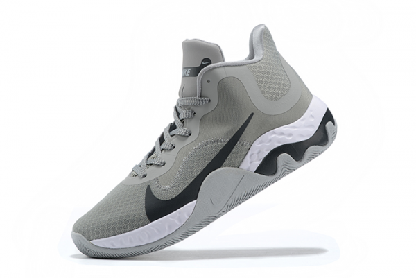 Mens Nike Renew Elevate Cool Grey/Black-White Sneakers For Sale