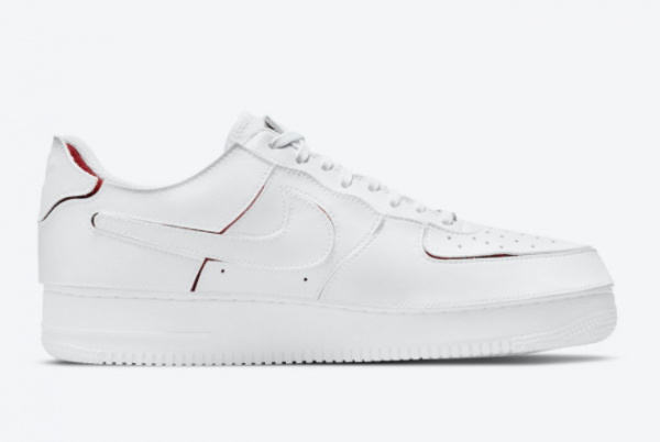 Hot Selling Nike Air Force 1/1 White/University Red Sneakers DC9895-100