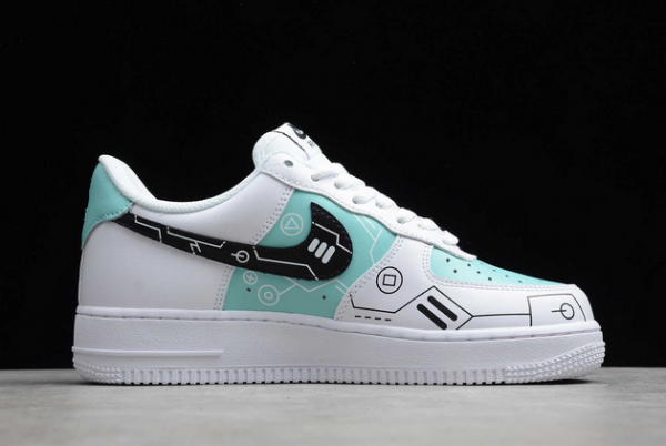 New Release Nike Air Force 1 Low White Green Black CW2288-114-2