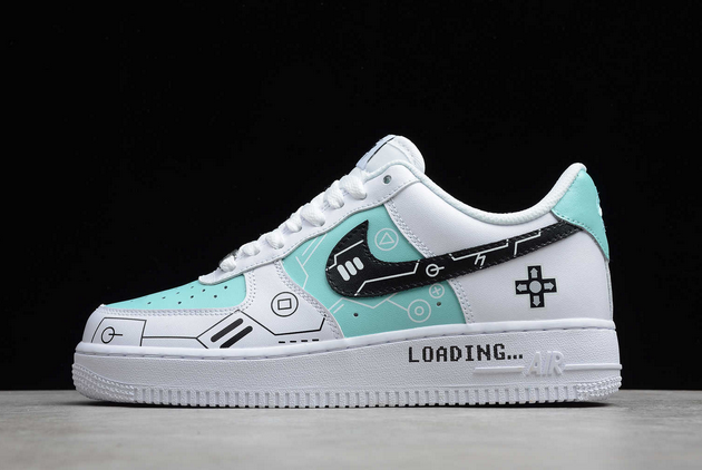 New Release Nike Air Force 1 Low White Green Black CW2288-114