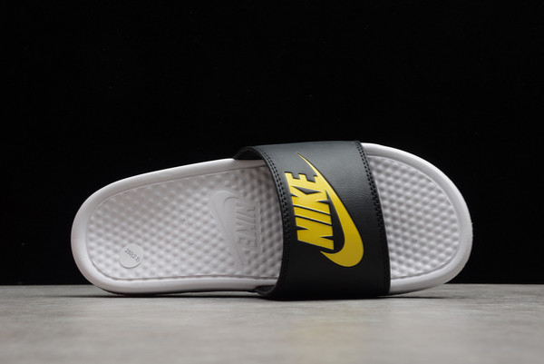 Best Sale Nike Benassi Jdi Mismatch Black Yellow White 818736-081
