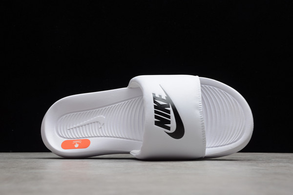 Best Sale Nike Victori One Slide White Black Online CN9677-100