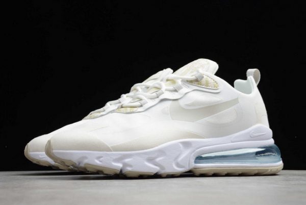 Best Selling Nike Air Max 270 React Light Bone Outlet Sale CV8815-100-2