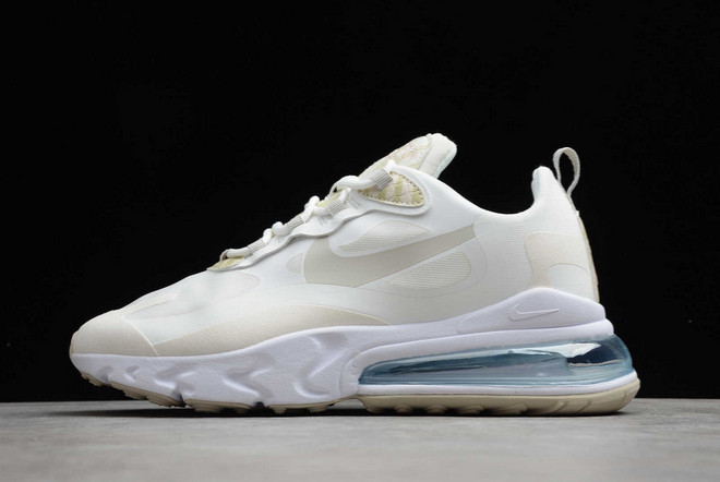 Best Selling Nike Air Max 270 React Light Bone Outlet Sale CV8815-100