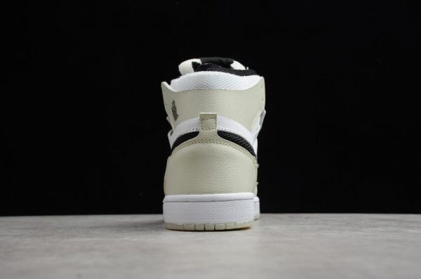 New Air Jordan 1 Zoom Comfort White/Light Bone-Black Outlet Sale CT0979-002-3