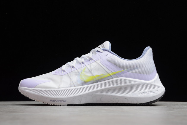 2021 Release Womens Nike Zoom Winflo 8 Light Purple Shoes DM7223-111
