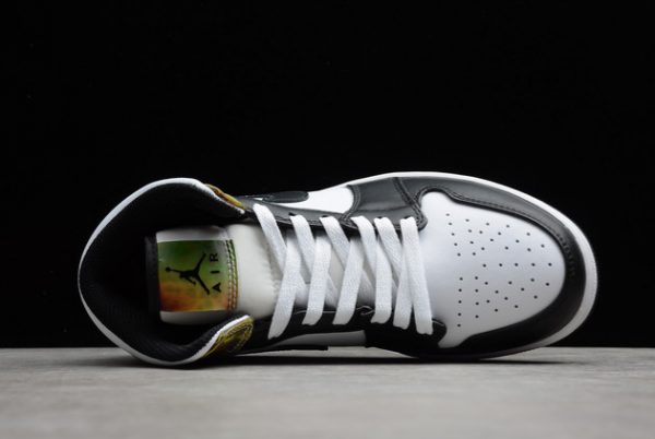 Cheap Sale Air Jordan 1 Mid “Heat Reactive” Sneakers DM7802-100-3