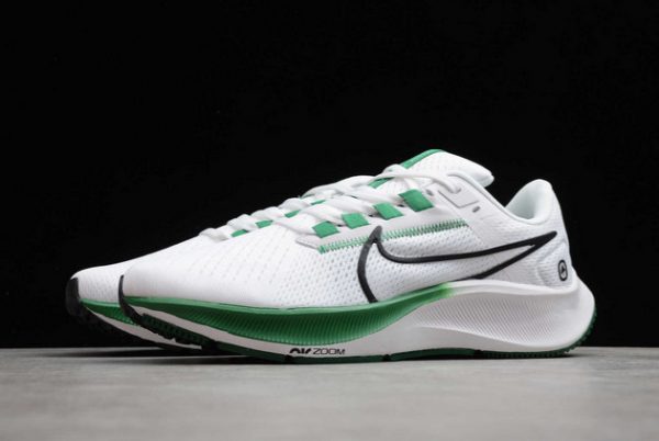 Fashion Nike Air Zoom Pegasus 38 White/Green-Black For Sale DH4252-100-2