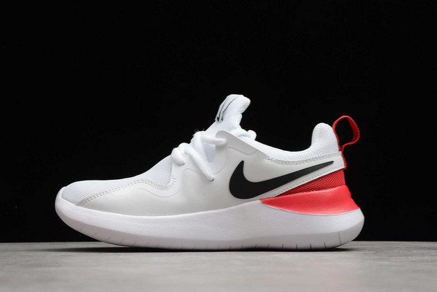 Fashion Nike Tessen White Black Red Running Shoes Outlet Sale