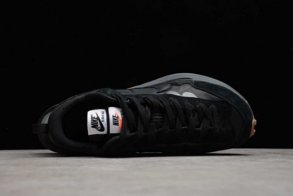 New 2021 Sacai x VaporWaffle "Black Gum" Unisex Basketball Shoes DD1875-001-3