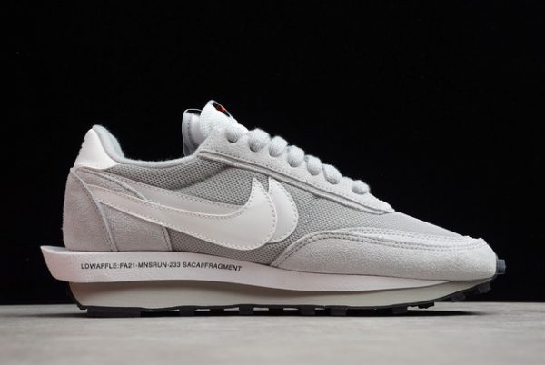 New Release Fragment x Sacai x Nike LDWaffle Wolf Grey Outlet DH2684-001-1
