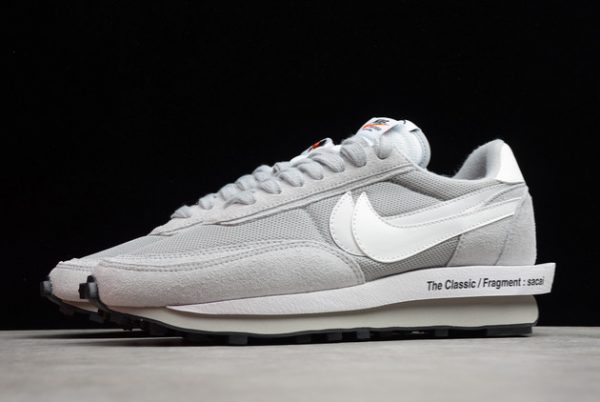 New Release Fragment x Sacai x Nike LDWaffle Wolf Grey Outlet DH2684-001-2